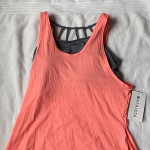 Athleta tank top with sports bra